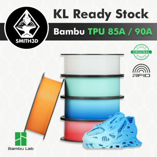 Bambu Lab TPU 85A/90A Filament 1kg 1.75mm