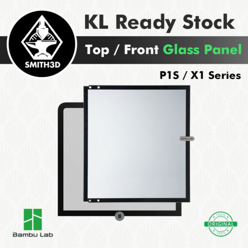 Bambu Lab Top Glass Cover Replacement for Bambu Lab P1S / X1 Series
