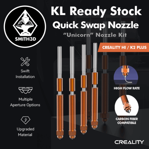 Creality Quick Swap Nozzle for K2 Plus / Creality HI