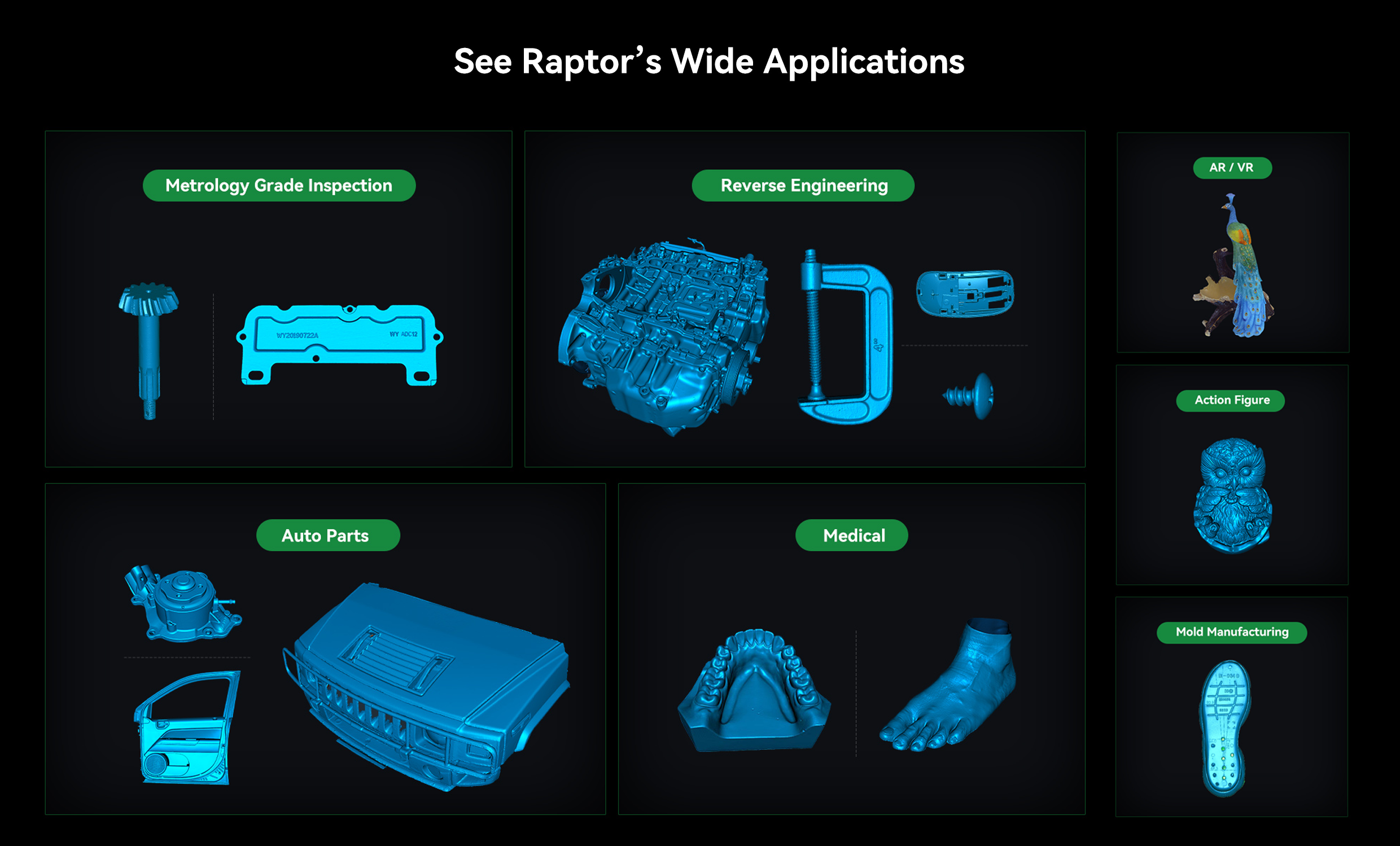 Creality CR-Scan Raptor 26 Raptor EB Creality CR-Scan Raptor