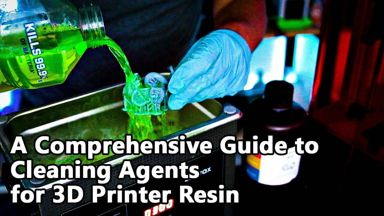 A comprehensive guide to cleaning agents for 3d printer resin